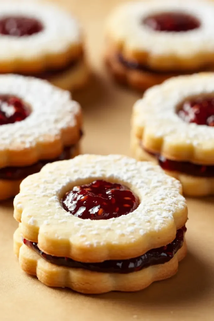 Jam Filled Cookies