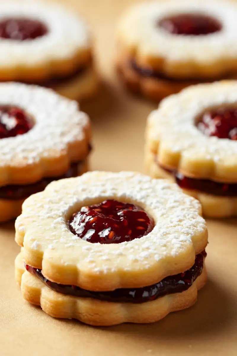 Jam Filled Cookies