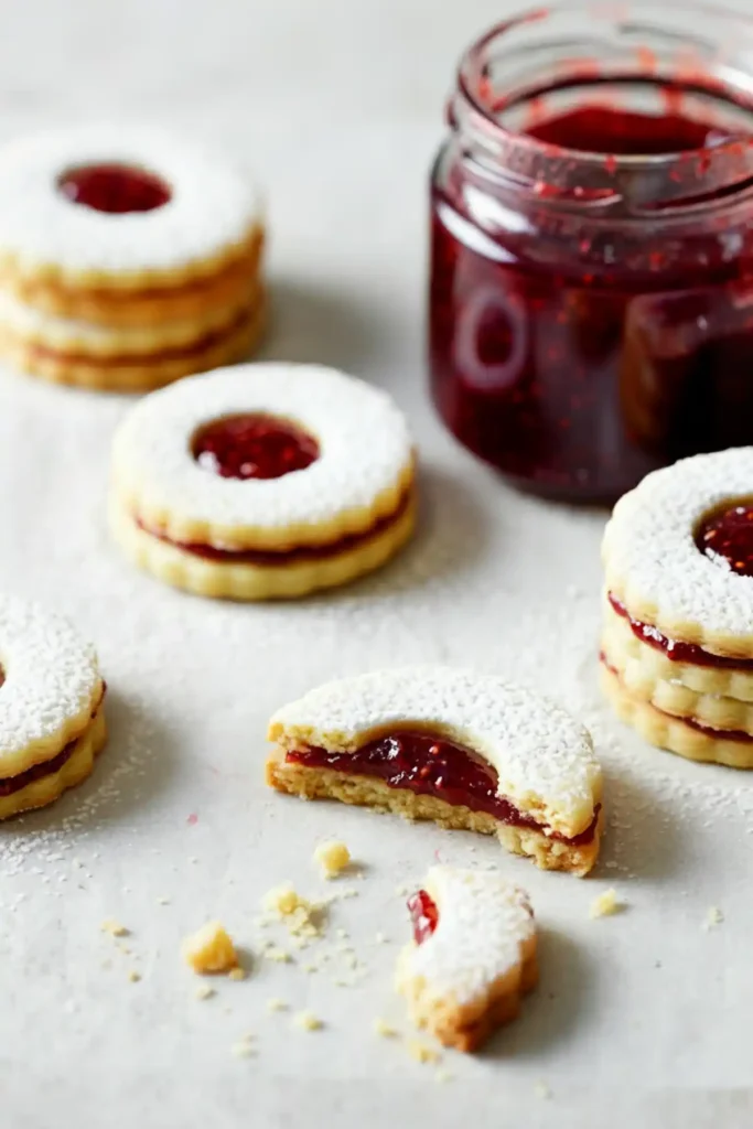 Jam Filled Cookies